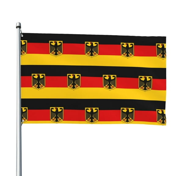 Flag Of Germany Flag 4x6ft Cool Funny Flag Banner For Dorm Bedroom Wall Decor Indoor Outdoor