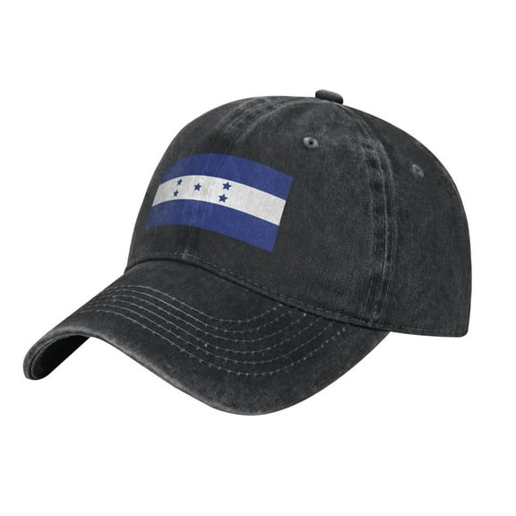 Flag Of Honduras Cowboy Hat Baseball Hat Trucker Hat For Men Women Retro Denim Hats Baseball Cap Dad Hat