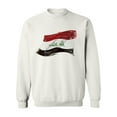 thumbnail image 1 of Flag Of Iraq  Sweatshirt Men -Image by Shutterstock, Male 3X-Large, 1 of 4
