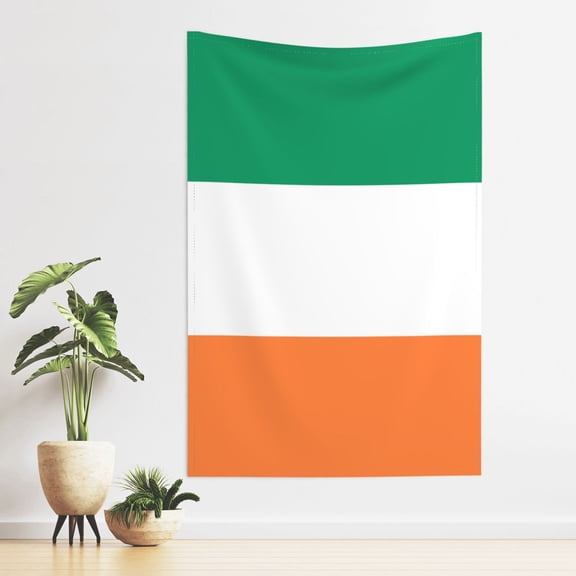 Flag Of Irelandtapestry For Bedroom Aesthetic Tapestry Wall Hanging Backdrop Room Decor (40'' X 60'')