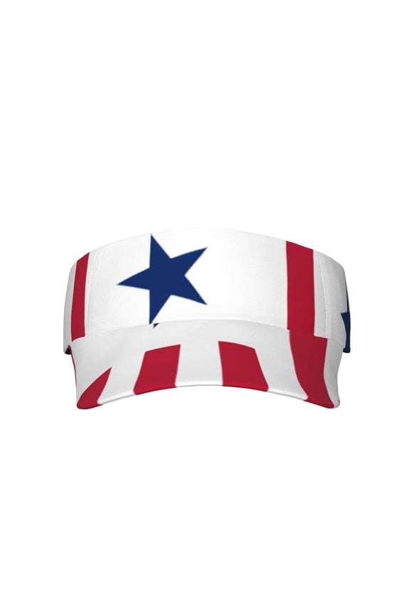 Flag Of Liberian Visor Hats Adjustable Beach Sun Visors Sports Outdoor Visor For Women Men