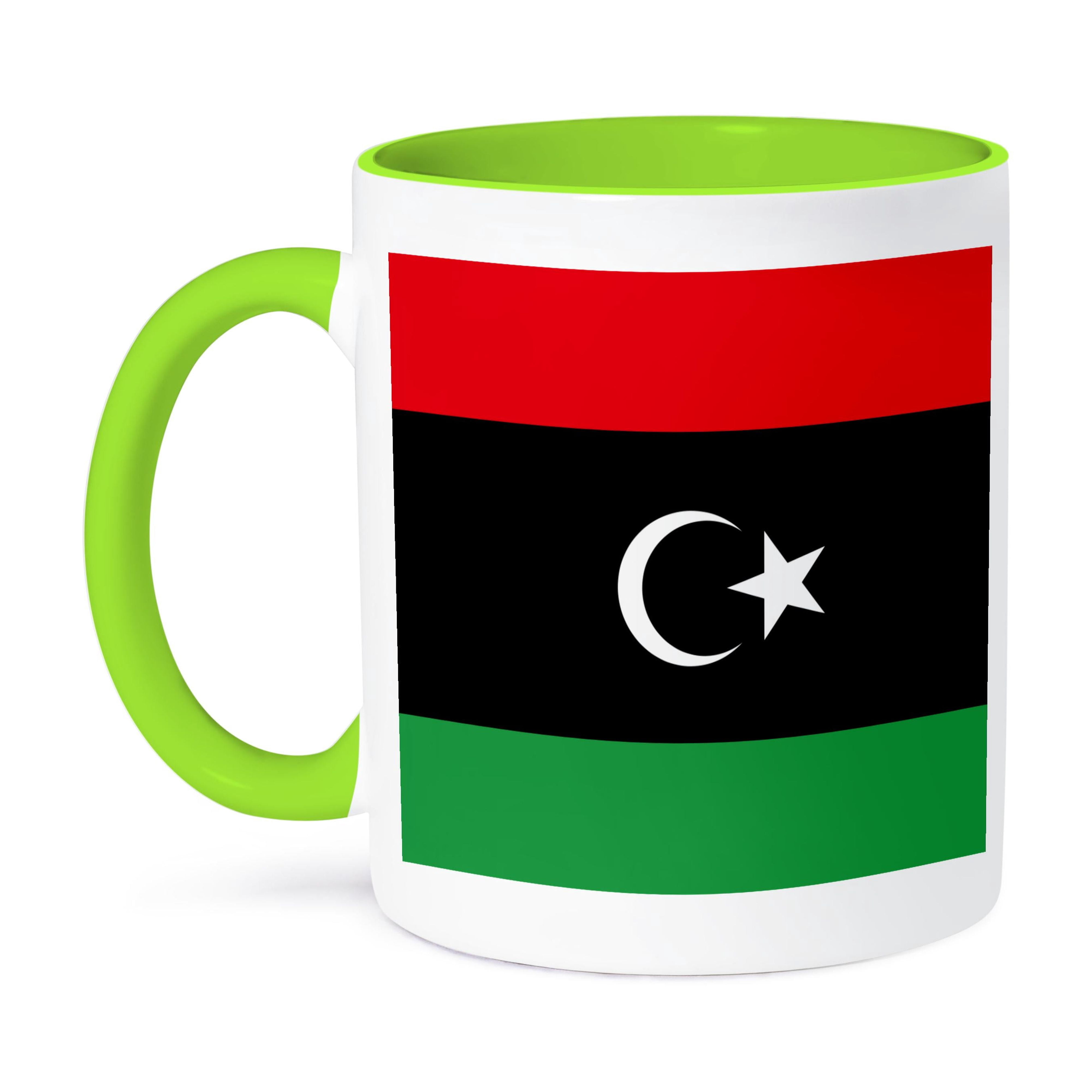 Flag Of Libya - Libyan African Country - Africa - Red Black Green With ...