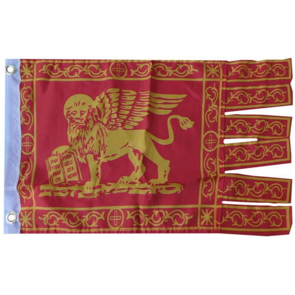 Flag Of Most Serene Republic Of Venice 100D 12x18 Inch Woven Poly Nylon Flag