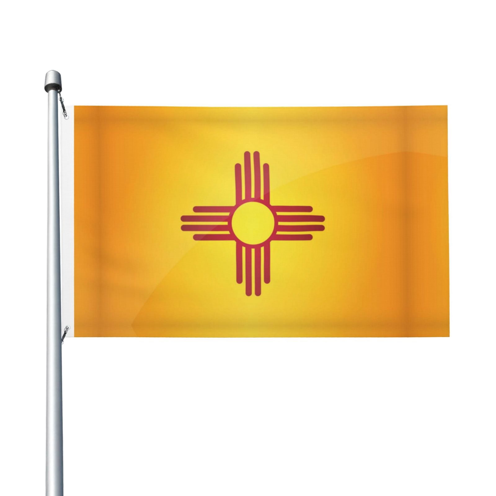Flag Of-New-Mexico Flag Double Sided Printed 3x5 Ft Flag Banner ...