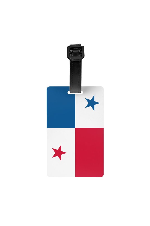 Flag Of Panama Luggage Identifier Name Tag For Backpacks Suitcases Bags Baggage