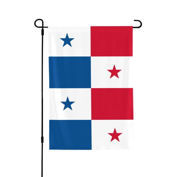 Flag Of Panama Welcome Large House Flag Vertical Double Sided 28x40 Inches Yard Porch Outdoor Decor