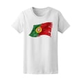 thumbnail image 1 of Flag Of Portugal In The Wind Tee Men's -Image by Shutterstock, 1 of 2