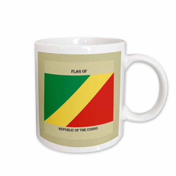 3drose, Flag of Republic of the Congo, 11oz Mug