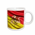 thumbnail image 1 of 3drose, Flag of Sicily Waving in the Wind, 11oz Mug, 1 of 6