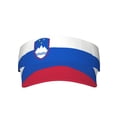 thumbnail image 1 of Flag Of Slovenia Sport Visor Hats Sun Protection Outdoor Activity For Women Men, 1 of 7