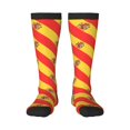 thumbnail image 1 of Flag Of Spain Knee High Socks for Women Long Leg Warmers Socks, 1 of 7