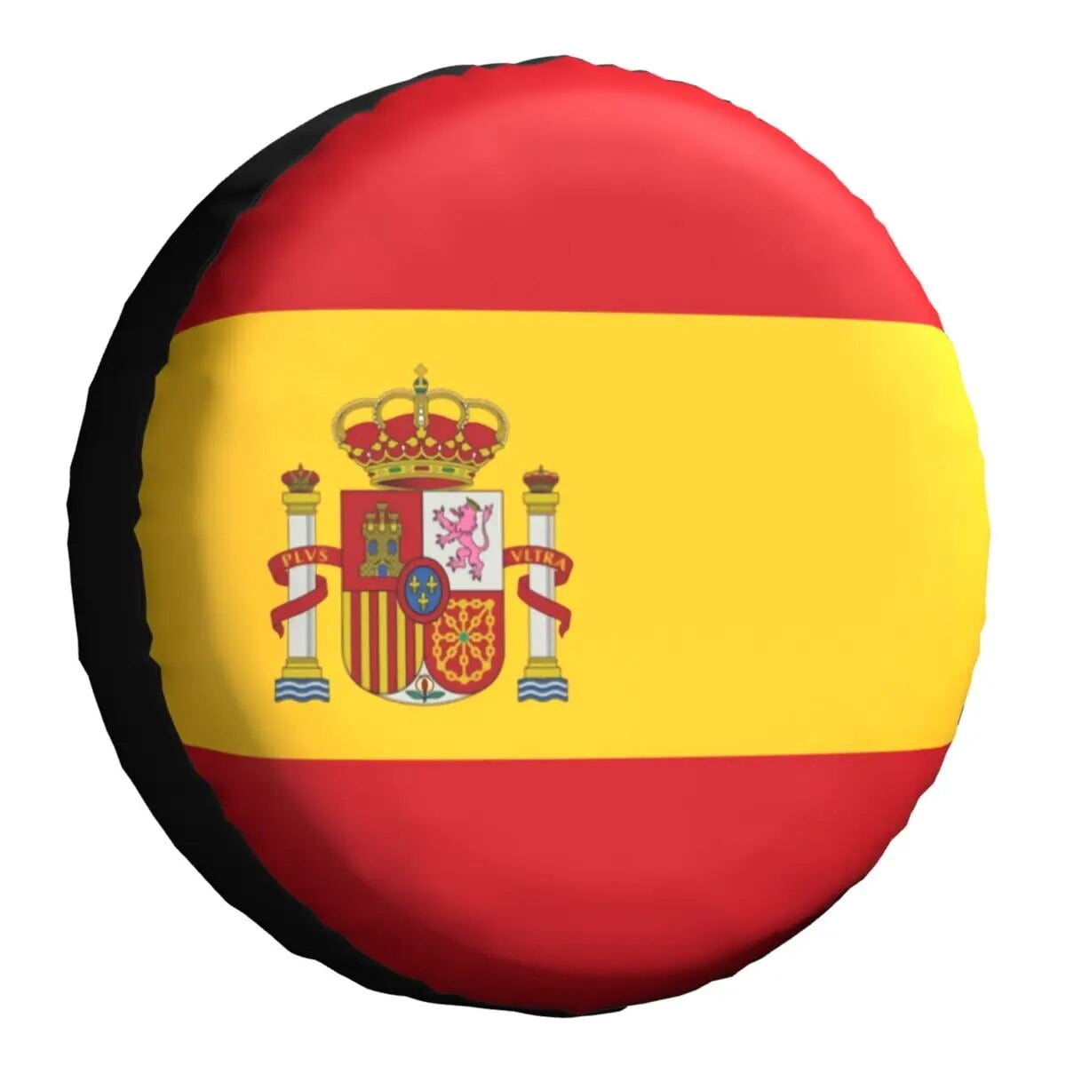 Flag Of Spain Spare Wheel Cover for Jeep Honda 4x4 Trailer Custom Spanish Patriotic Tire