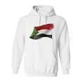 thumbnail image 1 of Flag Of Sudan Hoodie Men -Image by Shutterstock, Male Large, 1 of 4