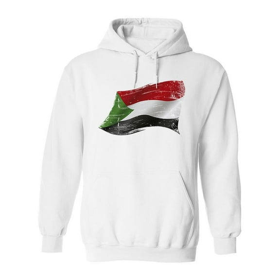 Flag Of Sudan Hoodie Men -Image by Shutterstock, Male x-Large