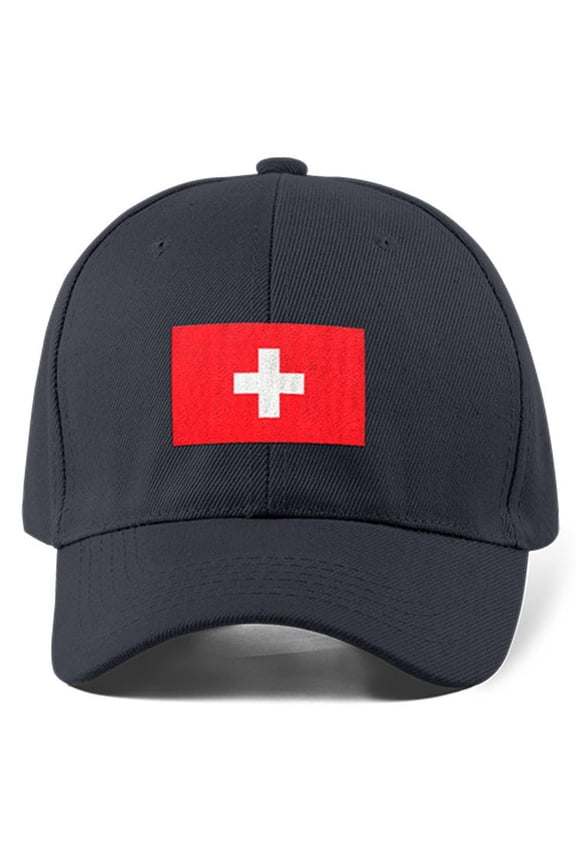 Flag Of Switzerland Hat -Image by Shutterstock, Small