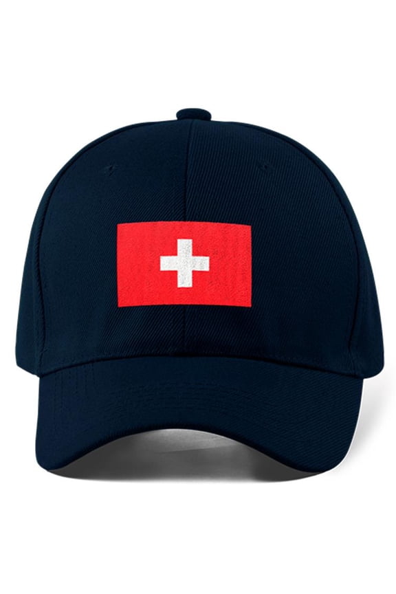 Flag Of Switzerland Hat -Image by Shutterstock, Small