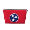 thumbnail image 1 of Flag Of Tennessee Travel Handbag Leather Purse Organizer Tidy Bag Purse Toiletry Clutch For Women, 1 of 7