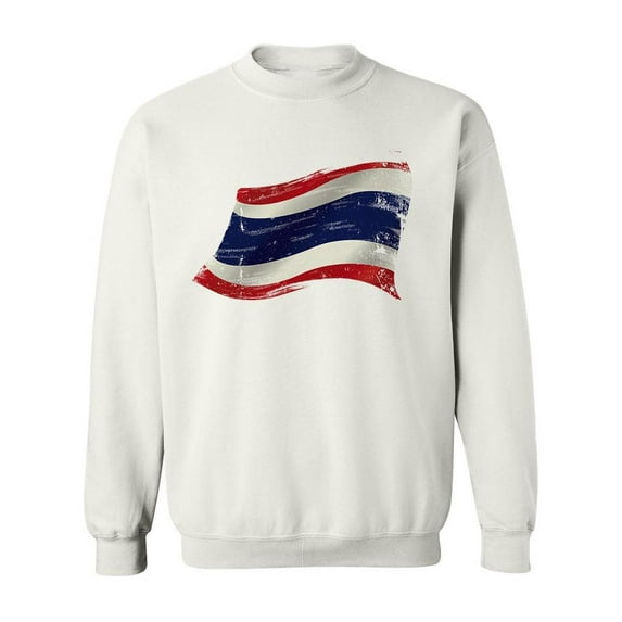 Flag Of Thailand Sweatshirt Men -Image by Shutterstock, Male 3X-Large