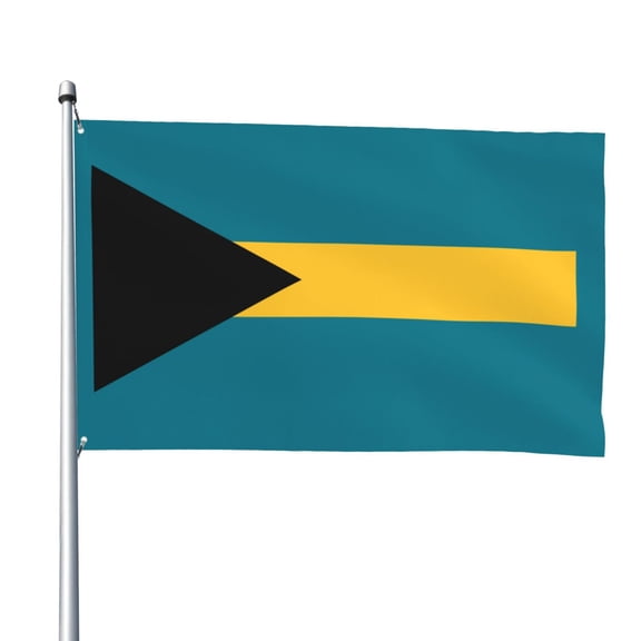 Flag Of The Bahamas Flag 4x6ft Cool Funny Flag Banner For Dorm Bedroom Wall Decor Indoor Outdoor