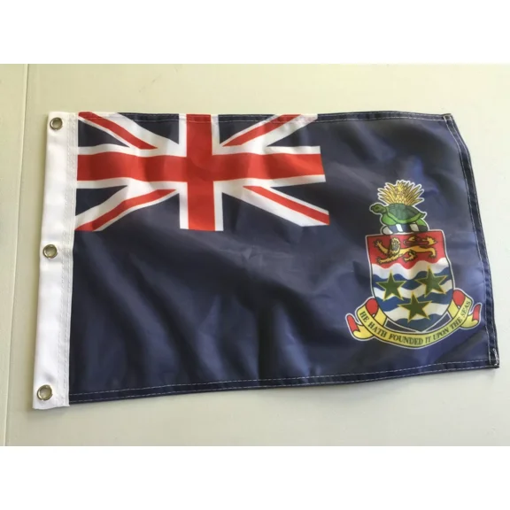 Flag Of The Cayman Islands 12" X 18" Grand Cayman Brac Little Caribbean17,Z10