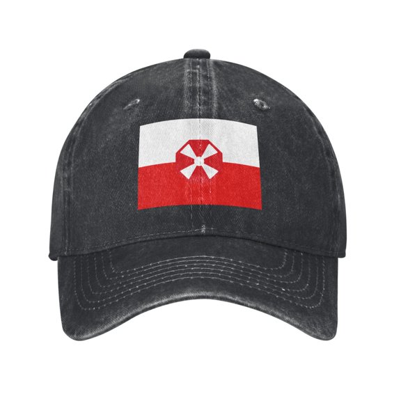 Flag Of The Eighth United States Army Unisex Adult Washed Denim Cotton Sport Outdoor Baseball Cap Adjustable Cowboy Baseball Hat