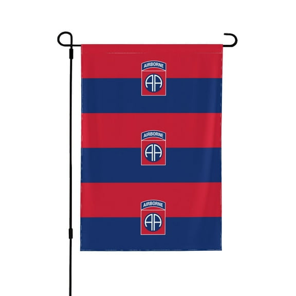 Flag Of The U.S. Army 82nd Airborne Division Garden Flag 12.5 X 18 Inch Double Sided, Decorative Flag Balcony Courtyard Indoor Welcome Garden Flag