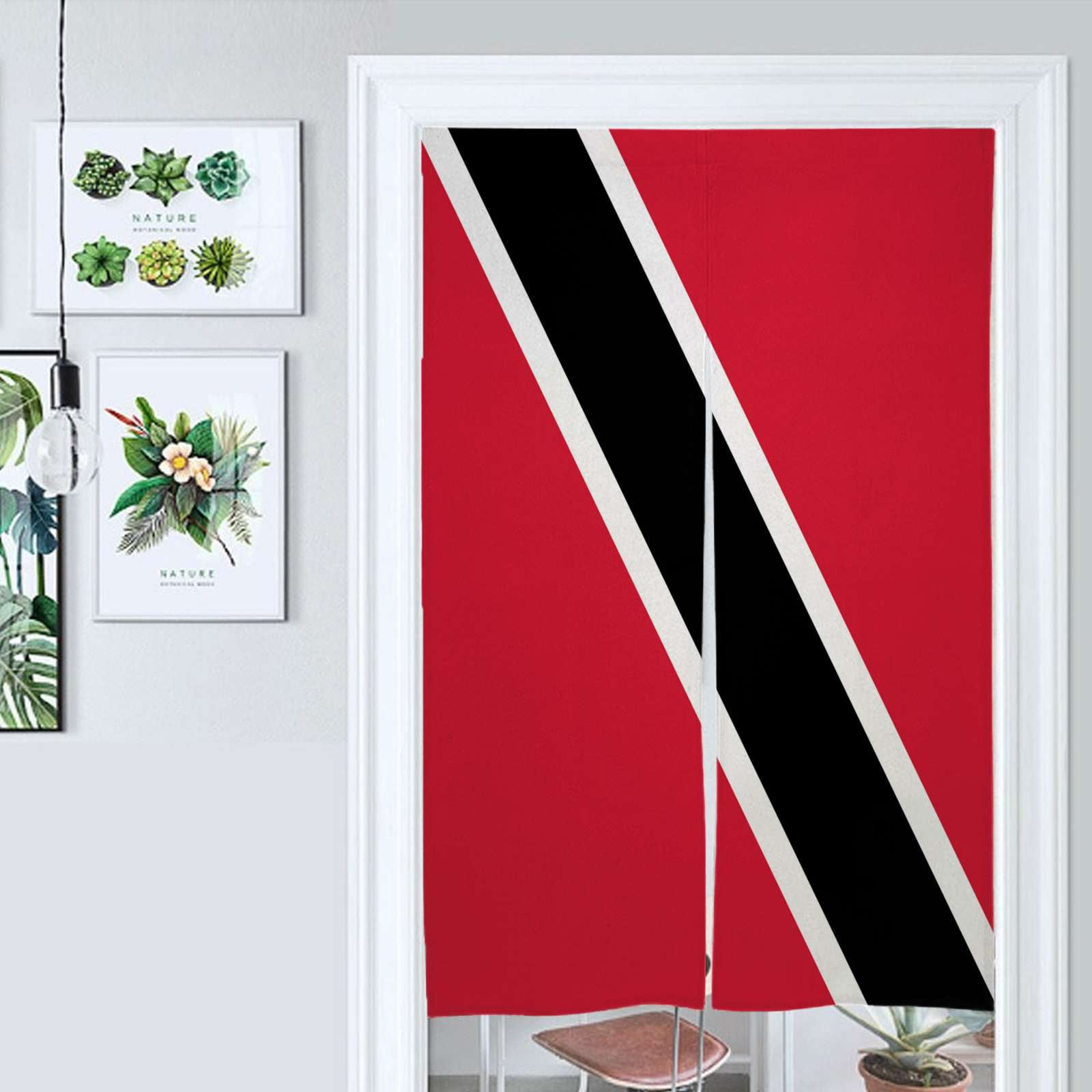 Flag Of Trinidad Tobago Door Curtain Nordic Living Room DoorCurtain ...