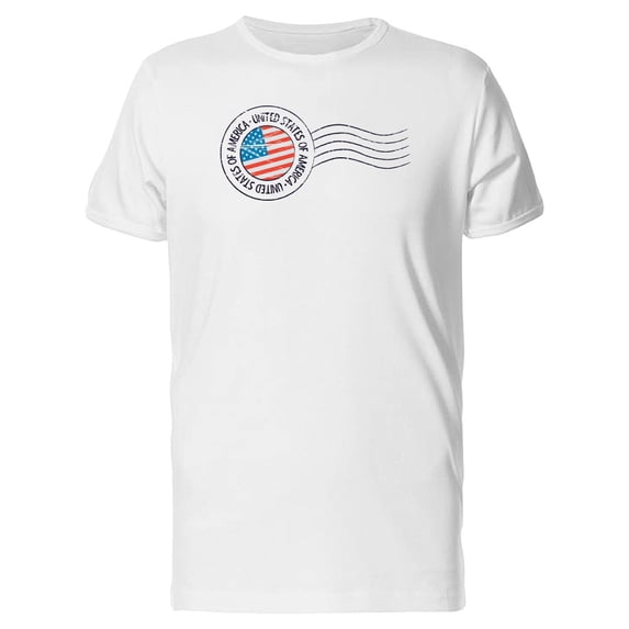 Flag Of United States Of America T-Shirt Men -Image by Shutterstock, Male 3X-Large