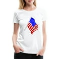Flag Of Usa, Stars And Stripes Women's Premium TShirt