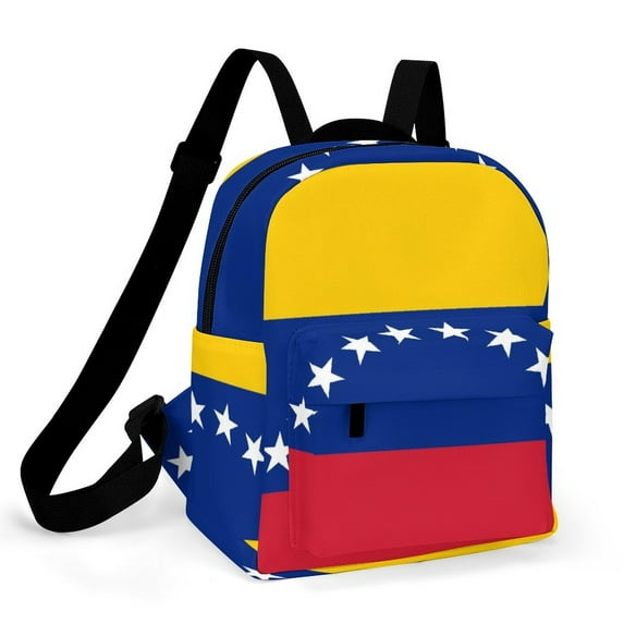 Flag Of Venezuela Small Backpack Cute Mini Backpacks For Woman Lightweight Daypacks