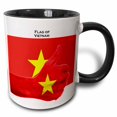 thumbnail image 1 of 3drose, Flag of Vietnam Thumbs Up Pride, 11oz Two-tone Black Mug, 1 of 6