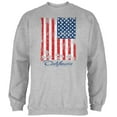 thumbnail image 1 of Flag Palm Trees California Golden State Mens Sweatshirt, 1 of 1