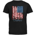thumbnail image 1 of Flag Palm Trees California Golden State Mens T Shirt Black 4X-LG, 1 of 1