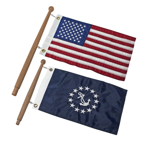 Flag Pole 3/4" x 18"