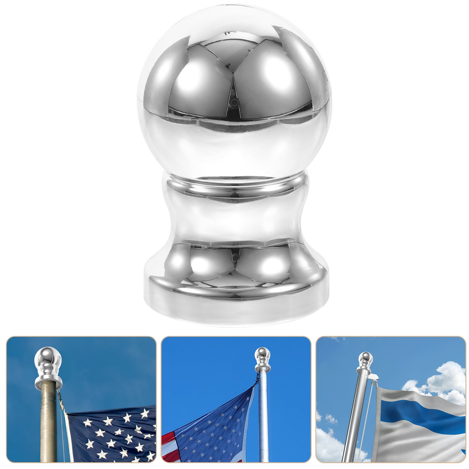 10pcs Flag Pole Finials for Flagpole Top Replacement End Caps with Hand Held Pennants as Flag Toppers 10pcs Flag Pole Finials for Flagpole Top Replacement End Caps with Hand Held Pennants as Flag Toppers