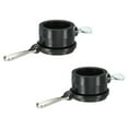 thumbnail image 1 of Flag Pole Rings Mounting Clips Rotating Fasteners 29mm x 27mm Black Pack of 2, 1 of 5
