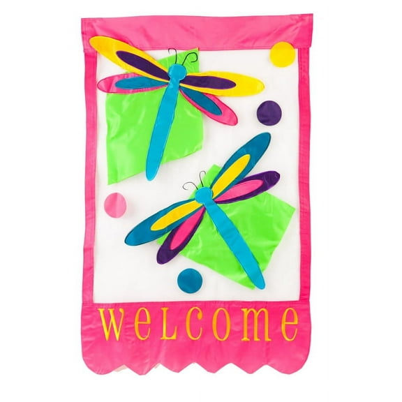 Flag, House Size Flag, Dragonflies