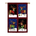 thumbnail image 1 of Flag, House Size Flag, Holiday Cheer, 1 of 1