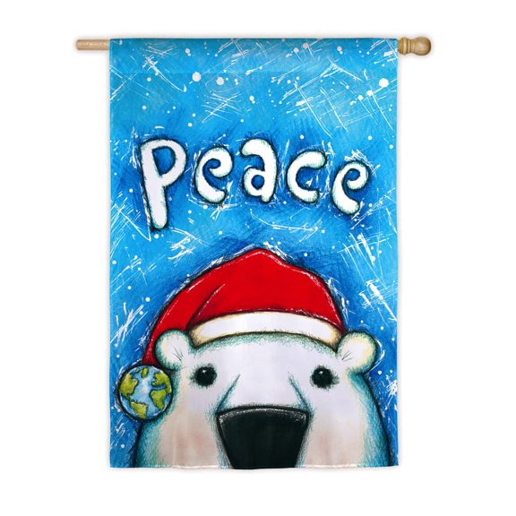 Flag, House Size Flag, Polar Peace