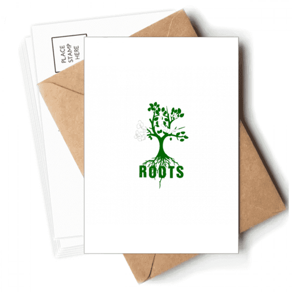 Flag Root Faly Pakistan Postcards Envelopes Blank Note Cards Mailing