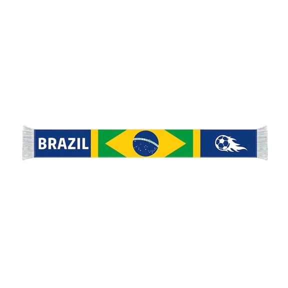 Flag Scarf, Brazil National Team, 1 Piece, Soccer Game Sports Cheering Party Event Prop