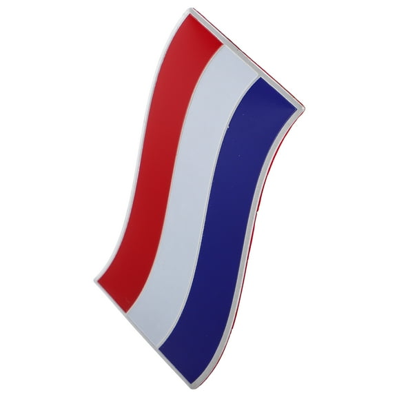 Aluminum Flag Sticker for Cars Unique Design Multi Color Decorative Car Decal for Exterior