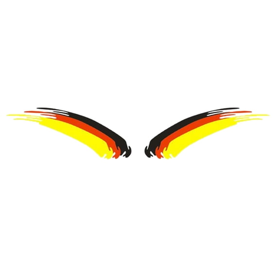 Flag Sticker Decal for Cars Motorcycles Scooters Outdoor Racing Sports Design
