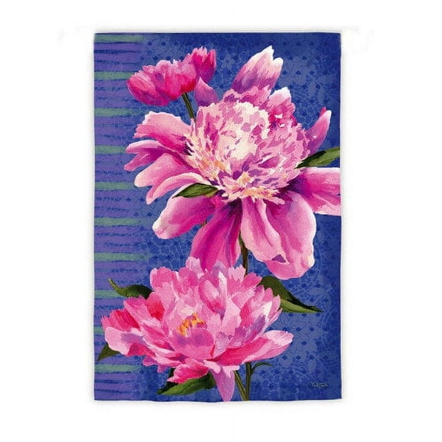 Flag, Suede, Reg, Peony Pop