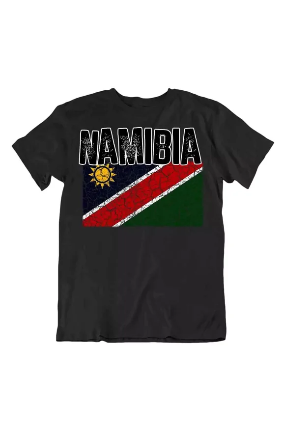 Flag T-Shirt Namibia Fashion Country Souvenir Gift Tee Pride logo