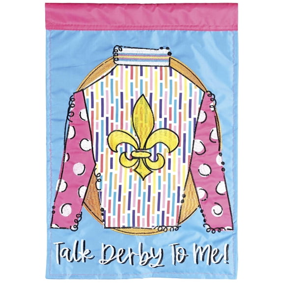 Flag Talk Derby To Me 13x18