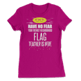 thumbnail image 1 of Flag Teacher Superhero Shirt - Have No Fear, 1 of 8