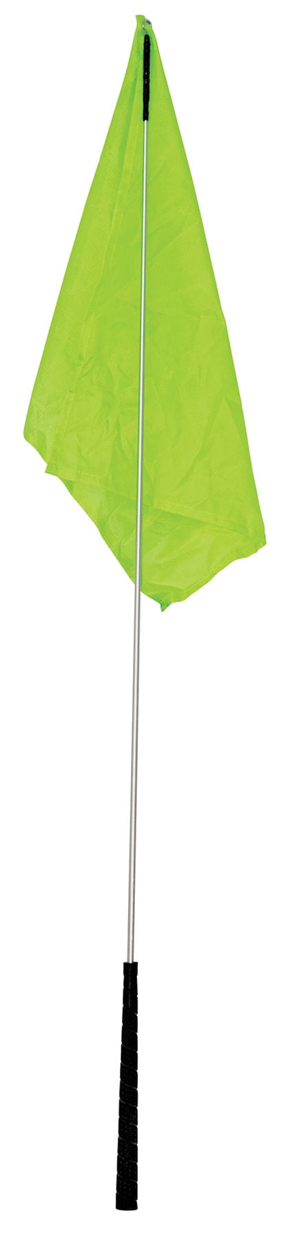 Flag Training Stick, 48" Color: Lime Green/Silver