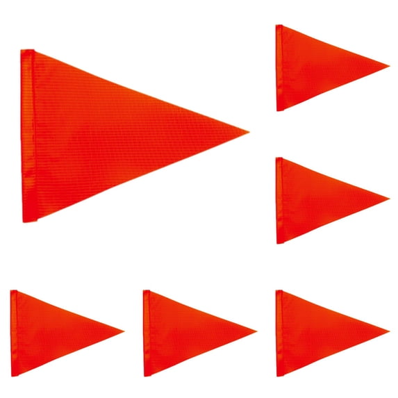Flag Triangle Flag Reflective Flags Flag Pole Small Flag Red