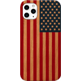 thumbnail image 1 of Flag USA - UV Color Printed Phone Model: iPhone 11 Pro, Color: Cherry, 1 of 1